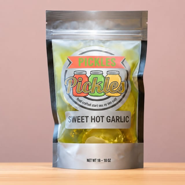 Meats and More Sweet Hot Garlic.