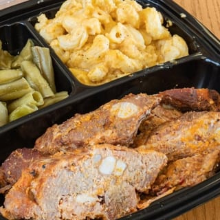 Rib Tips with Sauce on It