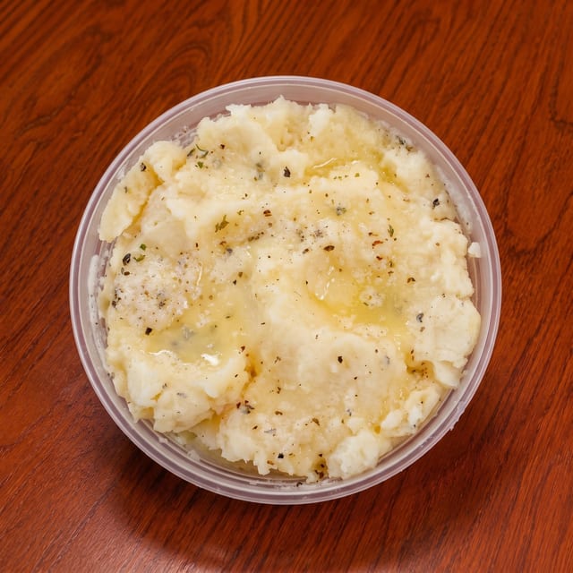Garlic Mashed Potatoes.
